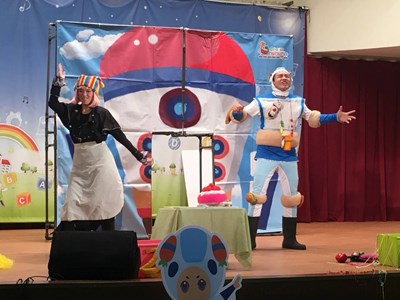 中市推校園健康飲食　便當超人兒童劇演出